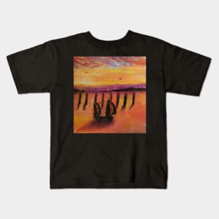 Sail boat Kids T-Shirt